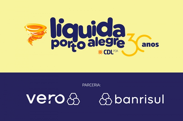Banrisul e Vero oferecem vantagens a lojistas na 29ª edição do Liquida Porto Alegre