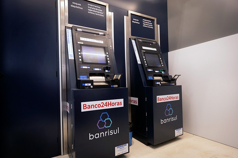 Banrisul supera 2,5 milhões de transações de clientes de outros bancos em sua rede de caixas eletrônicos