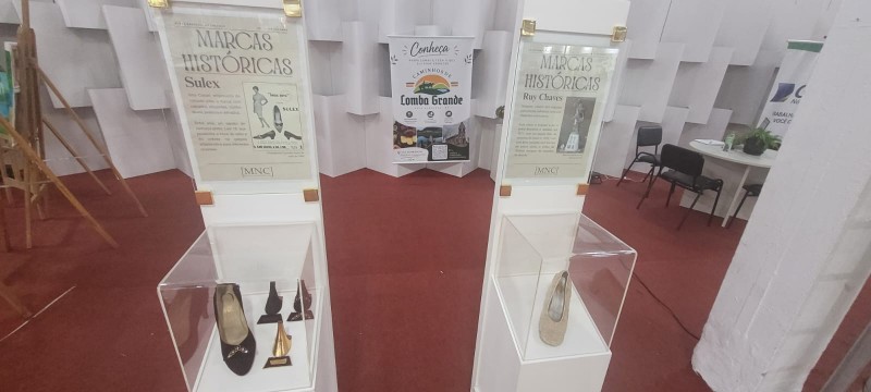 Museu Nacional do Calçado apresenta exposição Marcas Históricas na feira Loucura por Sapatos