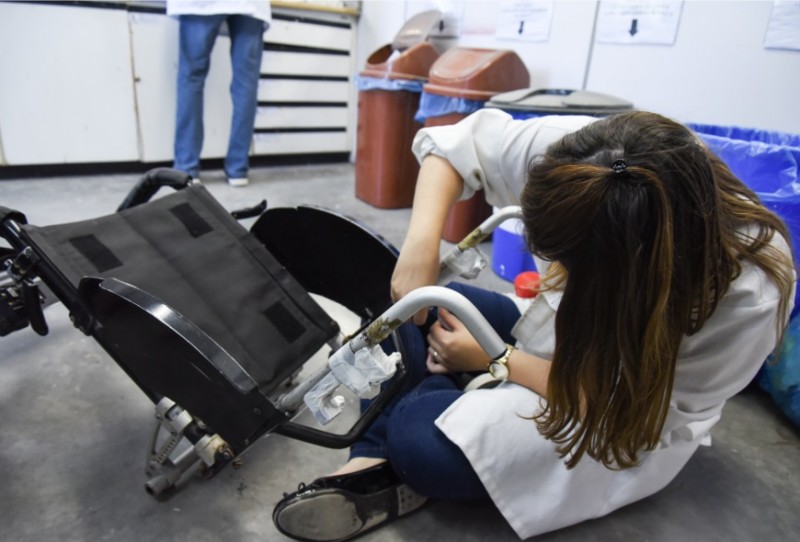 Feevale promove oficinas para customização de cadeiras de rodas e equipamentos de mobilidade