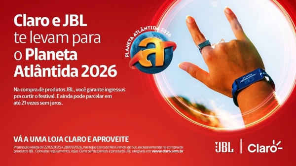 Claro reforça presença no verão gaúcho com experiências de live marketing