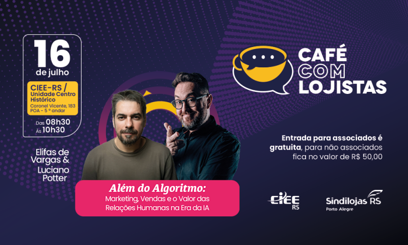 Além do algoritmo: palestra debate equilíbrio entre inteligência artificial e relações humanas nos negócios