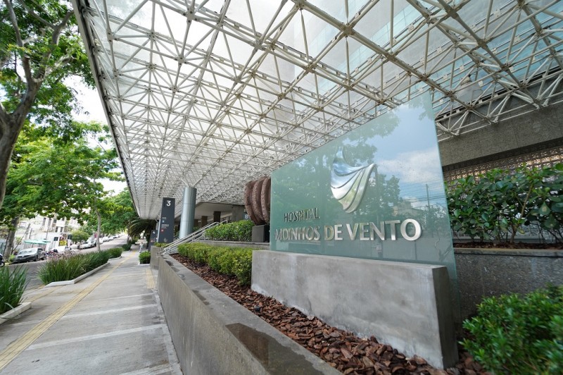 Com 100% de energia renovável, Moinhos é o único do Sul a alcançar o topo de avaliação internacional entre 250 hospitais do mundo