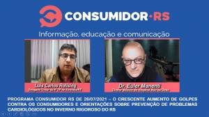 Programa Consumidor RS de 26/07/2021 no Canal Bah! 20/520 da Claro NET TV