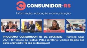 Programa Consumidor RS de 02/05/2022 no Canal Bah! 20/520 da Claro NET TV