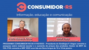 Programa Consumidor RS de 07/02/2022 no Canal Bah! 20/520 da Claro NET TV