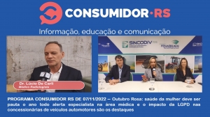Programa Consumidor RS de 07/11/2022 no Canal Bah! 20/520 da Claro NET TV