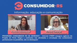 Programa Consumidor RS de 09/08/2021 no Canal Bah! 20/520 da Claro NET TV