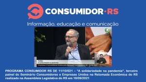 Programa Consumidor RS de 11/10/2021 no Canal Bah! 20 e 520 da Claro NET TV