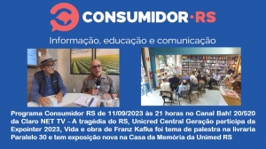 Programa Consumidor RS de 11/09/2023 no Canal Bah! 20/520 da Claro NET TV