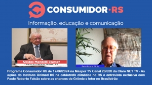 Programa Consumidor RS de 17/06/2024 na Masper TV Canal 20/520 da Claro NET TV