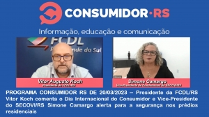Programa Consumidor RS de 20/03/2023 no Canal Bah! 20/520 da Claro NET TV