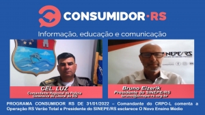 Programa Consumidor RS de 31/01/2022 no Canal Bah! 20/520 da Claro NET TV