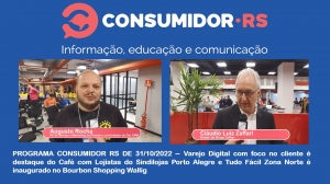 Programa Consumidor RS de 31/10/2022 no Canal Bah! 20/520 da Claro NET TV
