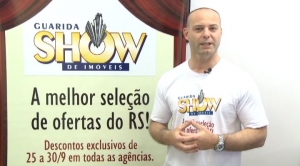 De 25 a 30/9: Campanha “Guarida Show” oferece descontos de até 30% em mais de dois mil imóveis